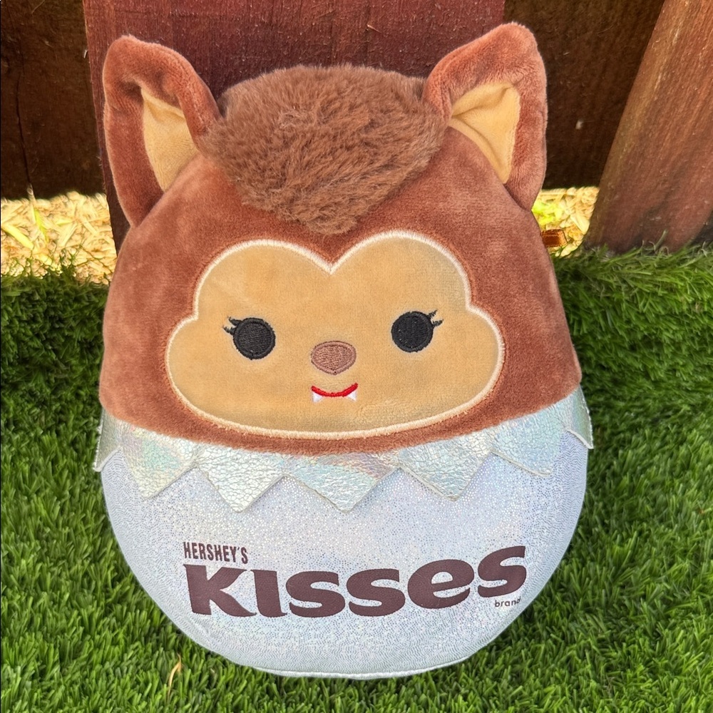 Squishmallows Hershey's Kisses Brown and Silver Plush Stuffed Animal